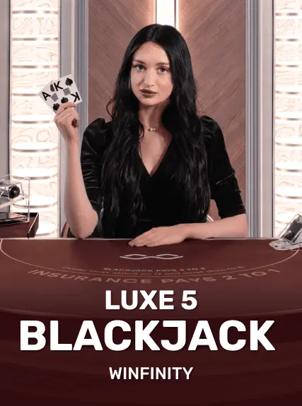 Luxe Blackjack 5 game tile