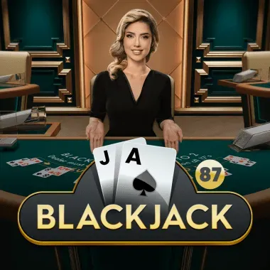 Blackjack 87 game tile