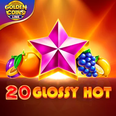 20 Glossy Hot Golden Coins Link game tile