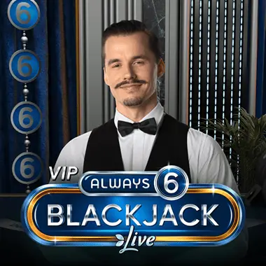 VIP Always 6 Blackjack 3 game tile