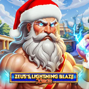 Zeus's Lightning Blaze - Xmas game tile