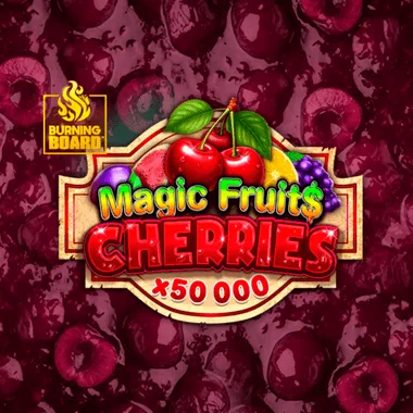 Magic Fruit$: Cherries Burning Board game tile
