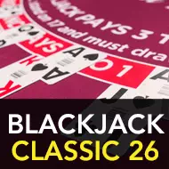 Blackjack Classic 26 game tile