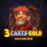 3 Carts of Gold: Hold and Win game tile