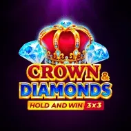 Crown and Diamonds: Hold and Win game tile
