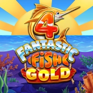 4 Fantastic Fish Gold game tile