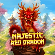 Majestic Red Dragon game tile