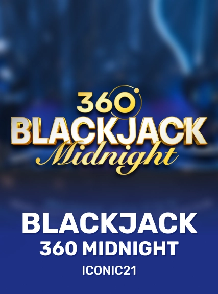 Blackjack 360 Midnight game tile