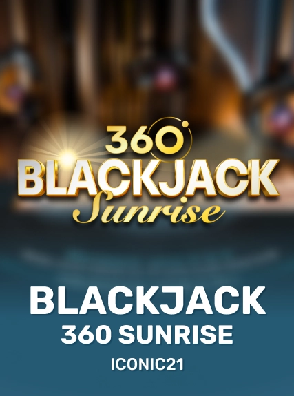 Blackjack 360 Sunrise game tile