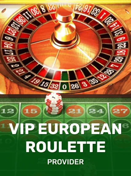 Vip European Roulette game tile