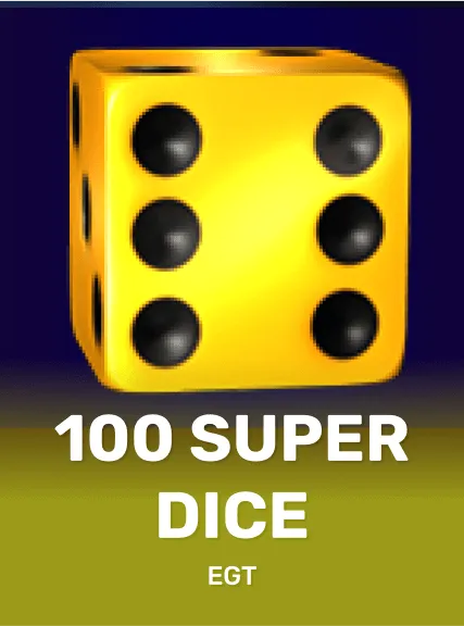 100 Super Dice game tile