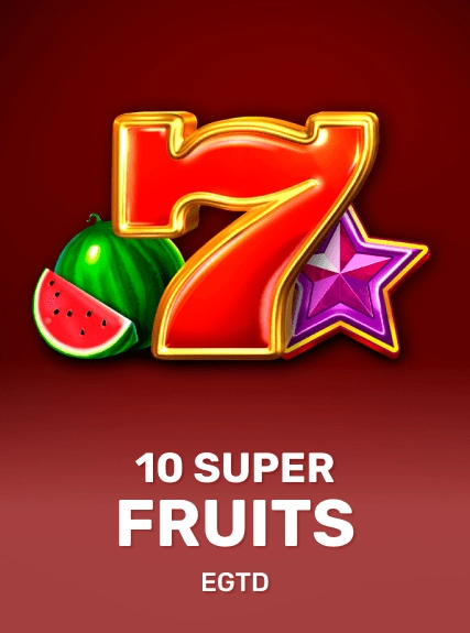 10 Super Fruits game tile