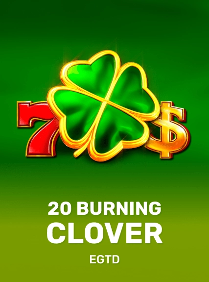 20 Burning Clover game tile