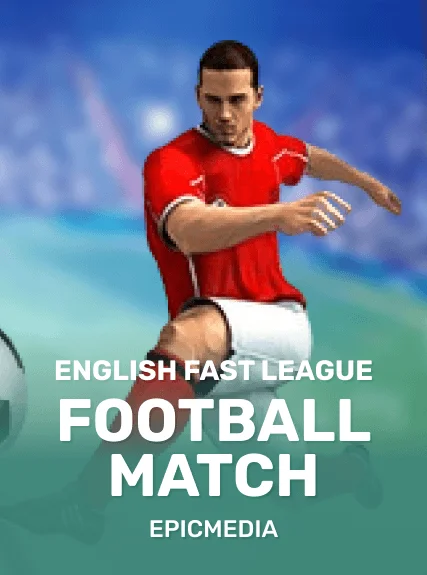 English Fast League Football Match game tile