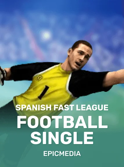 Spanish Fast League Football Single game tile