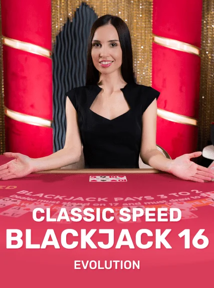 Classic Speed Blackjack 16 game tile