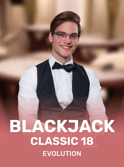 Blackjack Classic 18 game tile