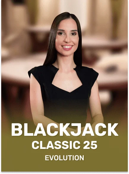 Blackjack Classic 25 game tile