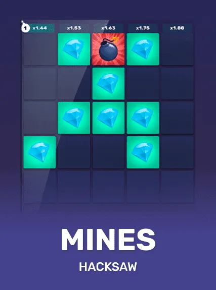 Mines game tile