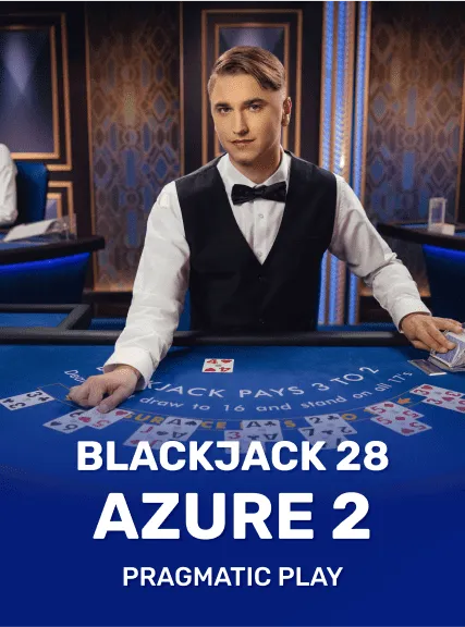 Blackjack 28 - Azure 2 game tile