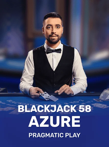 Blackjack 58 - Azure game tile