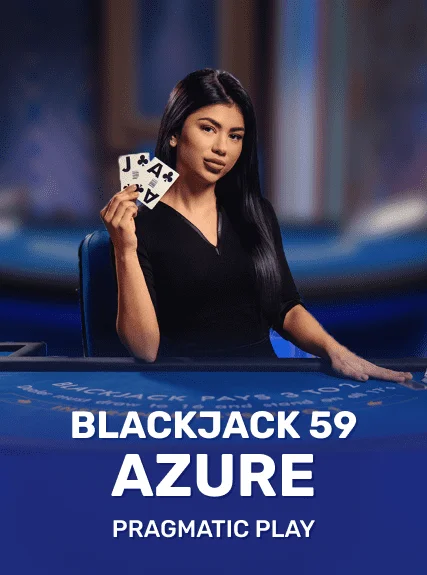 Blackjack 59 - Azure game tile