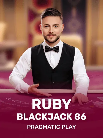 Blackjack 86 - Ruby game tile