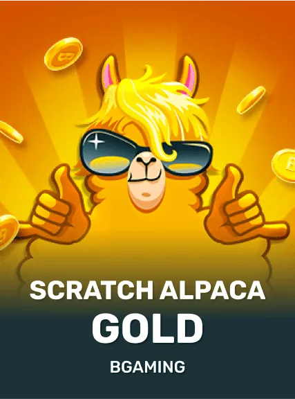 Scratch Alpaca Gold game tile