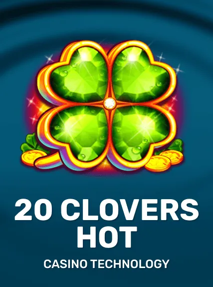 20 Clovers Hot game tile