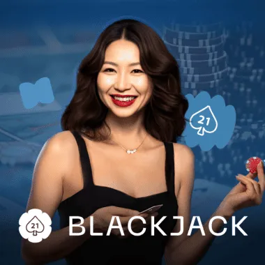 Blackjack F game tile