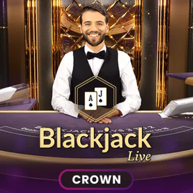 Blackjack Crown game tile