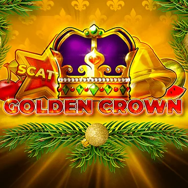 Golden Crown Christmas game tile