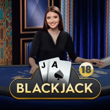 Blackjack 18 game tile