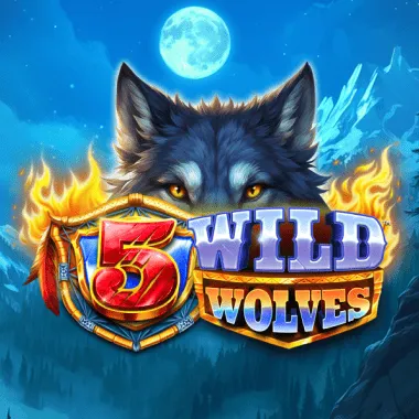 5 Wild Wolves game tile