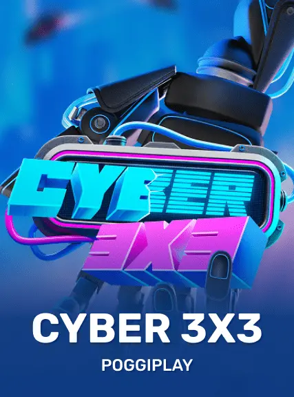 Cyber 3x3 game tile