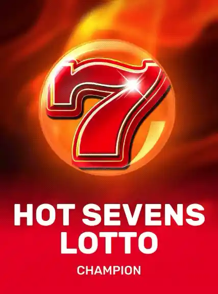 Hot Sevens Lotto game tile