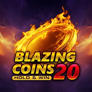 Blazing Coins 20 Hold & Win game tile