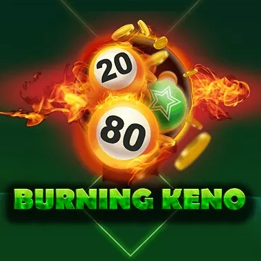 Burning Keno game tile