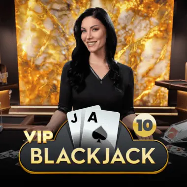 VIP Blackjack 10 game tile