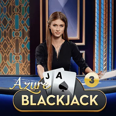 Blackjack 3 - Azure game tile