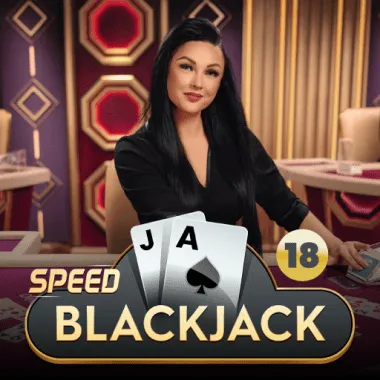 Speed Blackjack 18 game tile