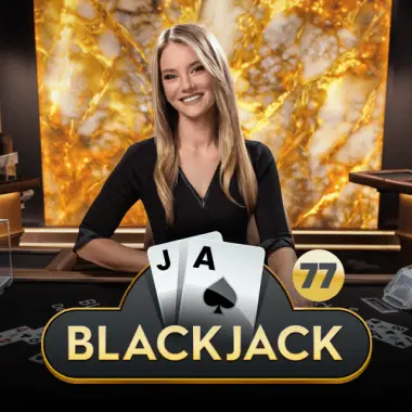 Blackjack 77 game tile