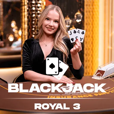 Royal Blackjack 3 game tile
