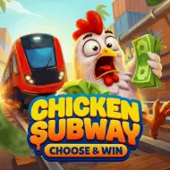 Chicken Subway: Choose and Win game tile