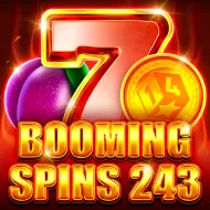 Booming Spins 243 game tile