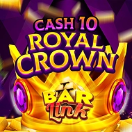 Cash 10 Royal Crown Bar Link game tile