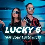Lucky 6 game tile