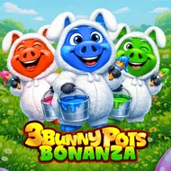 3 Bunny Pots Bonanza game tile