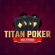 Deuces Wild Multihand Titan Poker game tile
