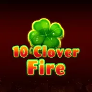 10 Clover Fire game tile
